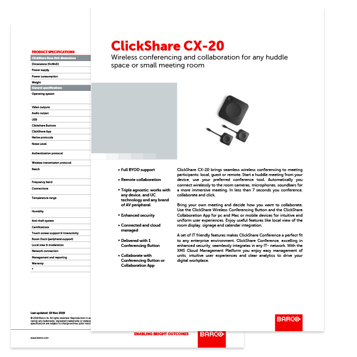 ClickShare CX-20